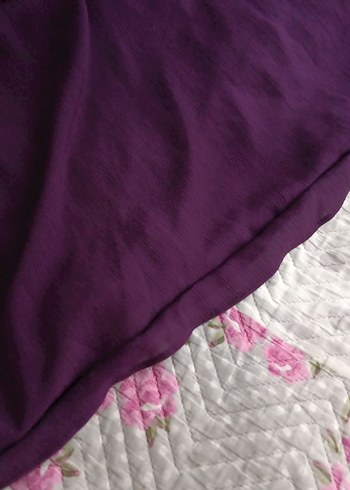 ~~Mor ~Uzun Kollu Salaş Elbise~~
#kadıngiyim
#elbise
#tülllü - Görsel 9