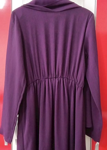 ~~Mor ~Uzun Kollu Salaş Elbise~~
#kadıngiyim
#elbise
#tülllü - Görsel 3