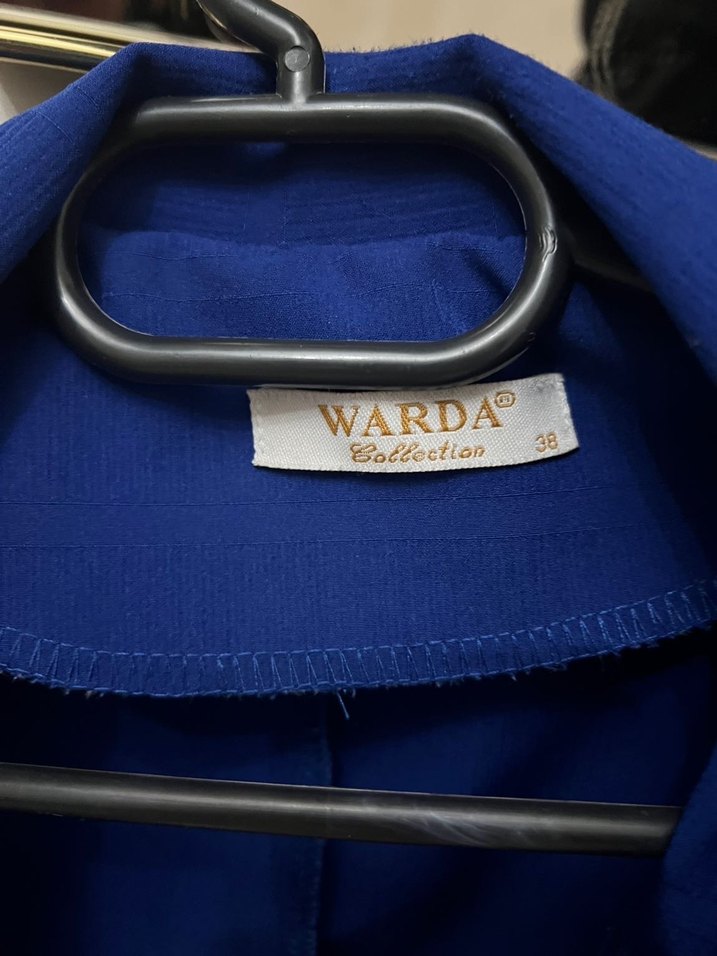 Lacivert Kadın Midi Blazer Ceket - Görsel 3