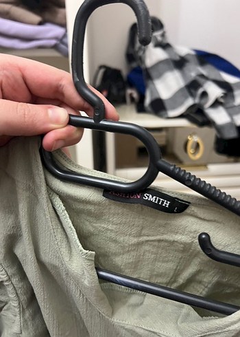 Kadın V Yaka Şeffaf Bağcıklı TAKIM - Görsel 4