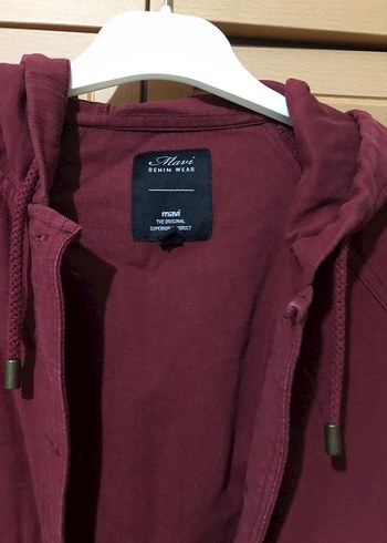 xs Beden Bordo Kadın Süet Düğmeli Ceket