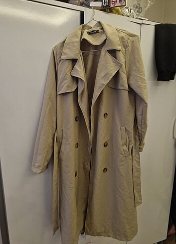 s Beden camel Renk Trenchcoat