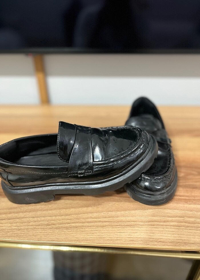 Zara kız çocuk loafer - Görsel 2