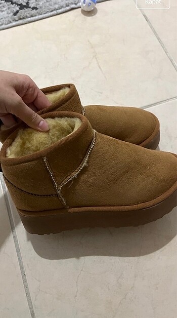 Ugg Ugg temiz giyildi