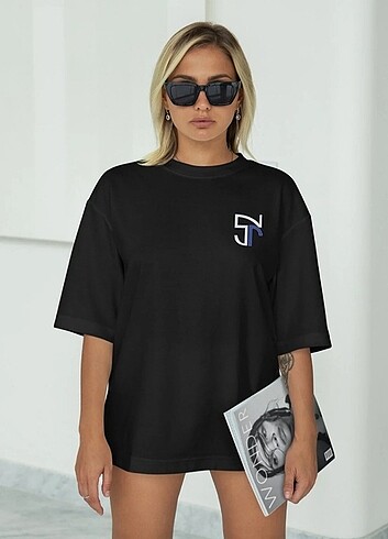 Diğer Neymar Jr 10 Forma Kısa Kollu Unisex Pamuklu Tişört
