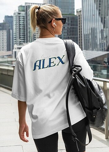 Alex De Souza Forma Kısa Kollu Unisex Pamuklu Tişört