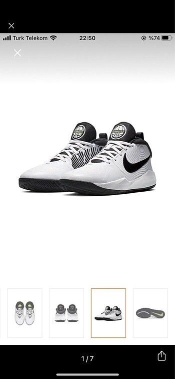 Nike spor ayakkabı