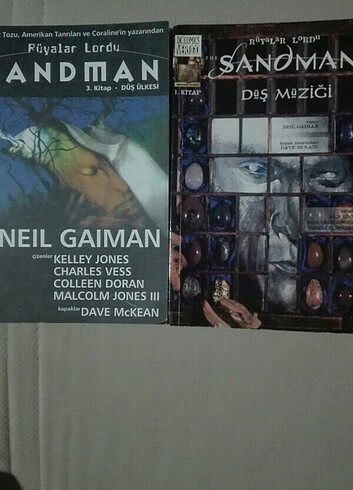 SANDMAN 1 ve 3. Kitap ( DC, Arkabahçe yayıncılıktan)