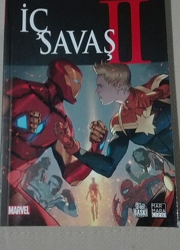 İÇ SAVAŞ II, MARVEL, ARKABAHÇE YAYINCILIKTAN