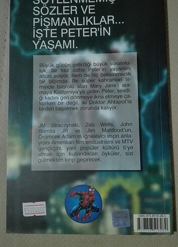  Beden Örümcek adam süper cilt 5, iç sayılar 13,14,15, MARVEL