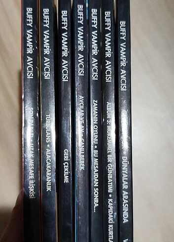Beden Renk Buffy ( vampir avcısı) 2,3,4,5,6,7,8, NTV yayını,