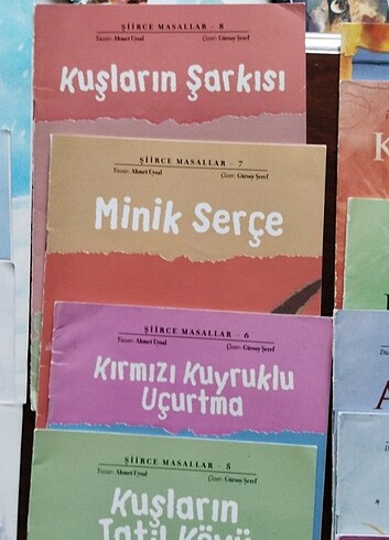  Beden Renk Andersen, Grimm ve Şiirce Masal kitapları (20 adet) 