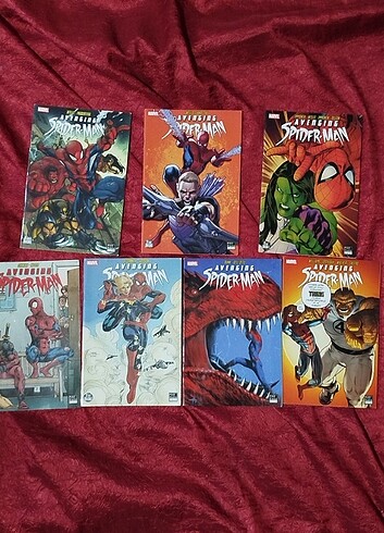 AVENGING SPİDER-MAN 1-7 TAKIM, Marvel