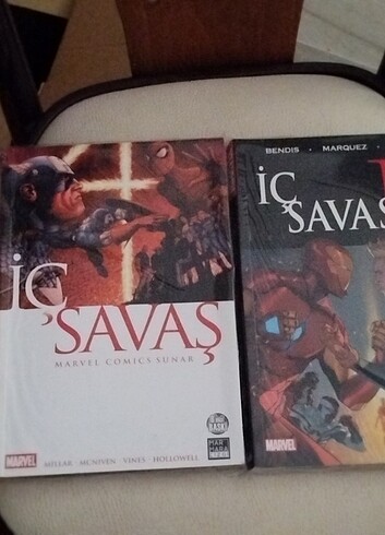 İÇ SAVAŞ I ve II takım, Marvel, Marmara çizgi yayını