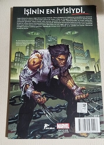 Beden Wolverine Ölümü, MARVEL, 2017 yılı 1. baskı
