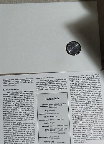 Bangladeş, 10 Poisha 1975, koleksiyonluk - Görsel 4