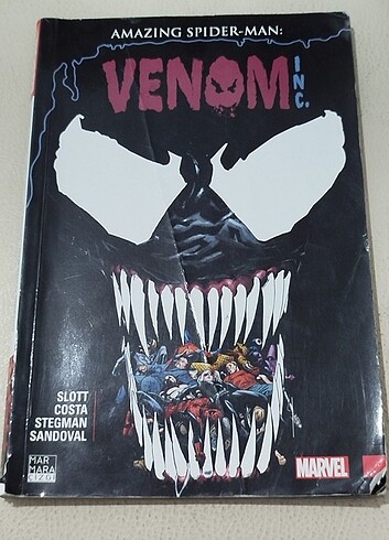 Amazing Spider-Man VENOM, Marvel, 2019 yılı 1. baskı, Marmara Çi