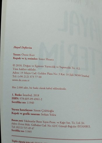 Beden Hayal Defterim, hayal kurmasını seven çocuklar için