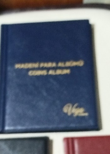  Madeni Para Albümü Seti 3'lü,
