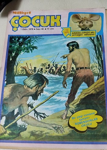 Milliyet Çocuk Çizgi Roman Sayı 40, 1979
