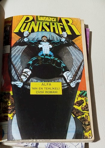  Beden Punisher süper cilt 1,2,3, içleri ilk 13 fasikül
