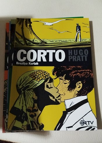  Beden Renk Corto Maltese, 3,4,5,6,7 Çizgi Roman Seti