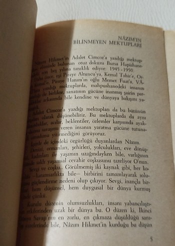  Beden Renk Nâzım'ın Bilinmeyen Mektupları - Şükran Kurdakul