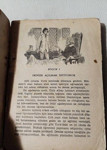  Beden Robinson Crusoe, Daniel Defoe Kitabı, 238 sayfa
