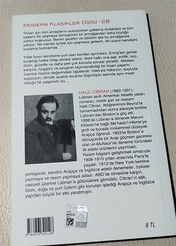 Halil Cibran, Ermiş (Modern Klasikler Dizisi) - Görsel 2