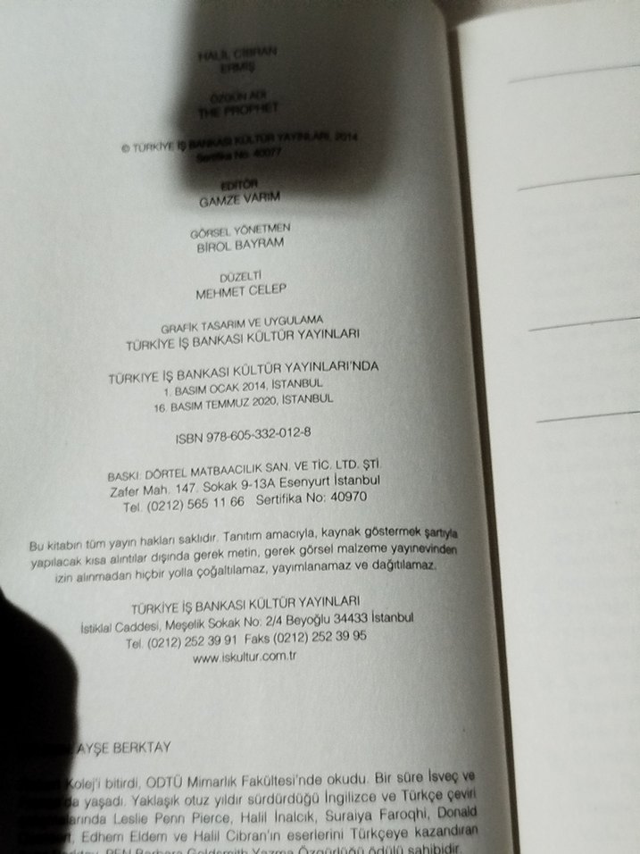 Halil Cibran, Ermiş (Modern Klasikler Dizisi) - Görsel 5