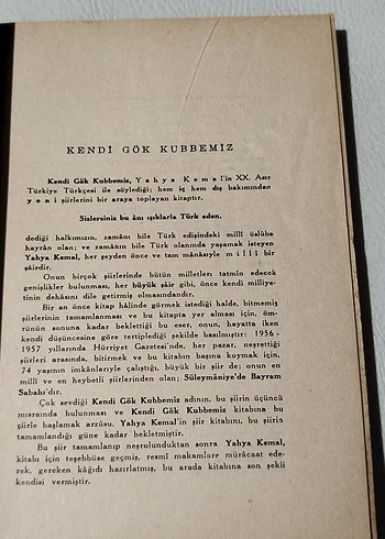 Kendi Gök Kubbemiz, Yahya Kemal - Görsel 5