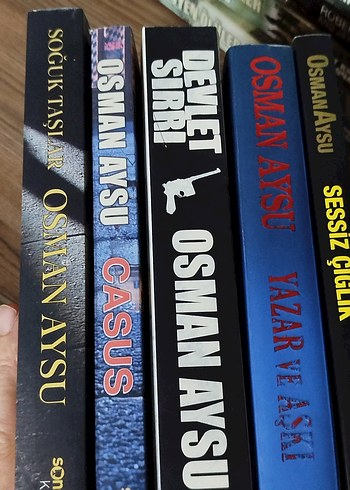 Osman Aysu Roman Seti, 5 Kitap - Görsel 2
