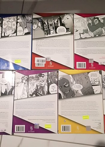 Beden Renk MANGA Shakespeare, 7 adet, Everest Yayınları, 2009-2010 yılı