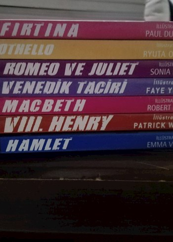 MANGA Shakespeare, 7 adet, Everest Yayınları, 2009-2010 yılı