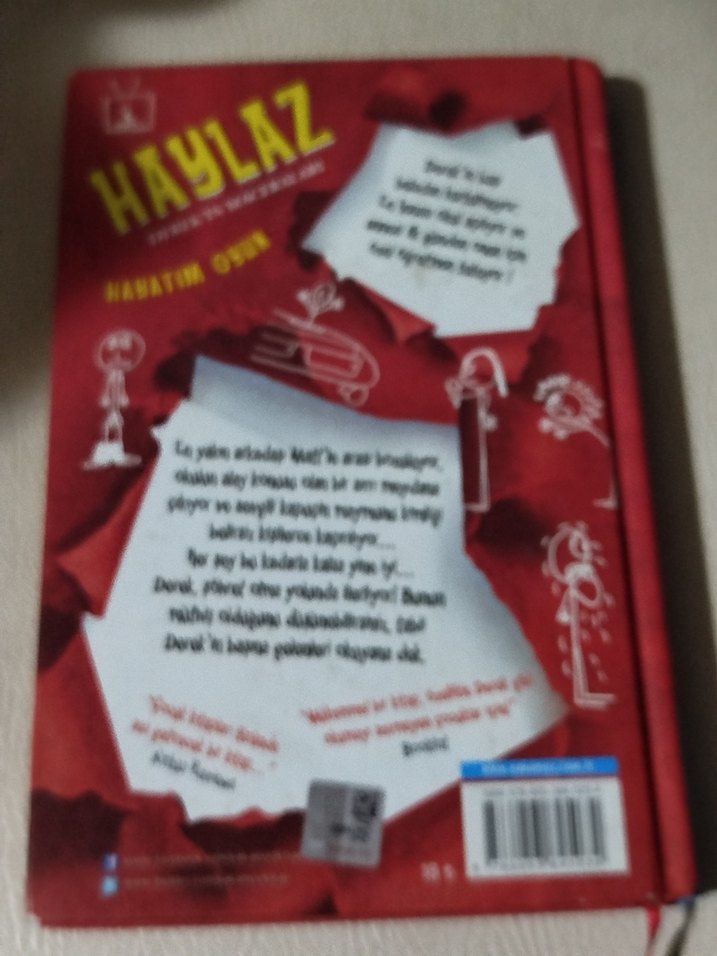 Haylaz Derek'in Maceraları, 2015 yılı 4. baskı - Görsel 2