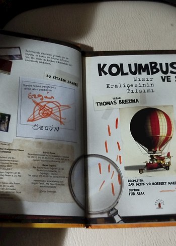 Beden Renk Kolombus ve Sen, Mısır Kraliçesinin Tılsımı