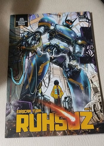 Ruhsuz, yazar Erişcan Türk, Çizgi Roman