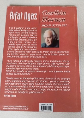 Rıfat Ilgaz, Garibin Horozu, Mizah Öyküleri Kitabı - Görsel 2