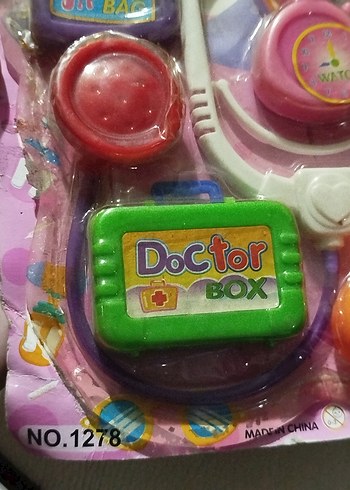 Beden Renk Sağlık seti, Doktor Seti, Eğitici Oyuncak