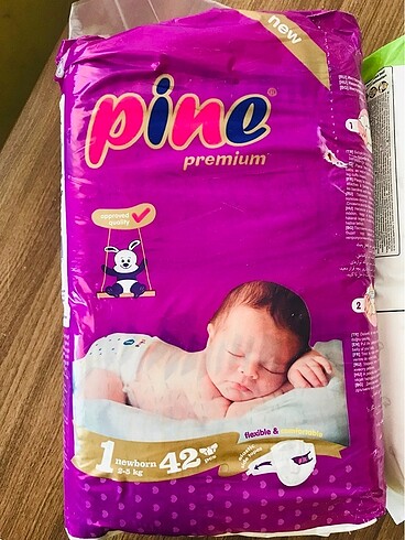 1 Beden: 2-5 kg Beden Çocuk bezi