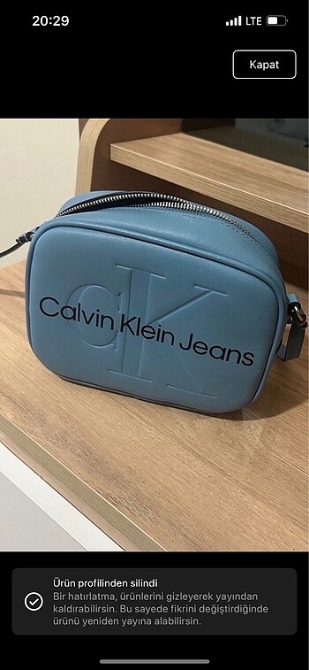 Calvin klein Orjinal çanta