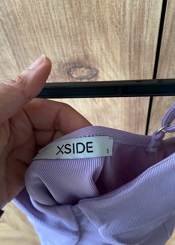 Mor Strappy Kadın Mayo - Görsel 2