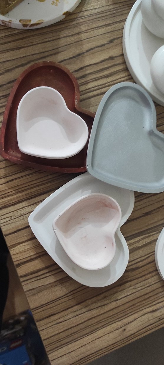 Kalp Şeklinde dekoratif lokumluk - Görsel 3