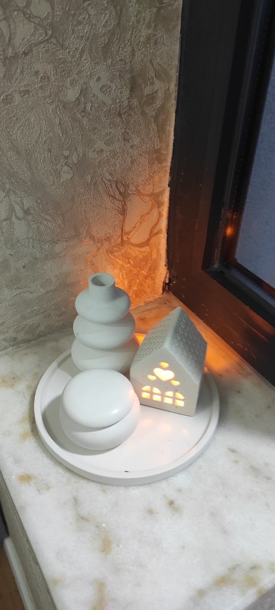 Beyaz Mumluk Seti - Görsel 3