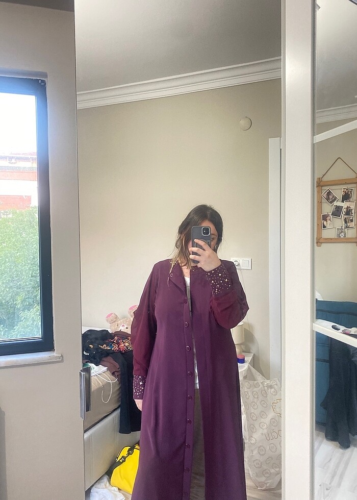 Şık pardesü - Görsel 5