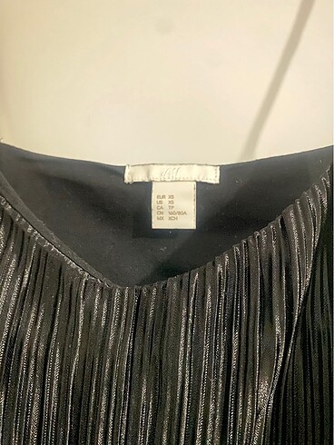 H&M Siyah bluz