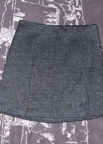 Tmilla Gri Mini Etek