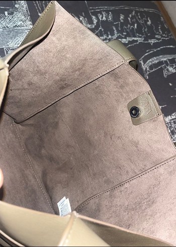 Kahverengi Deri Kadın Omuz Çantası - Görsel 3