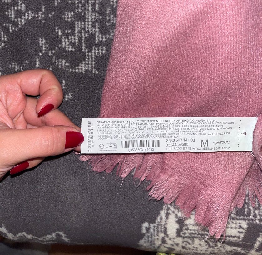 Stradivarius şal - Görsel 2