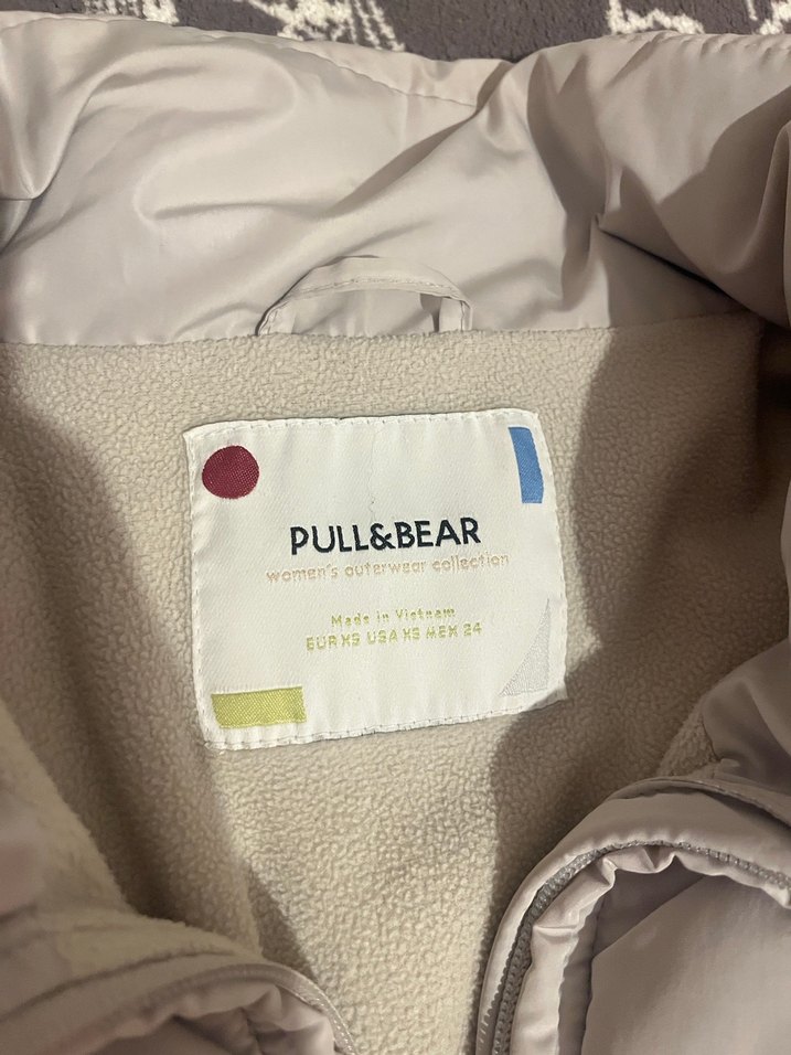 Pull bear şişme mont - Görsel 2